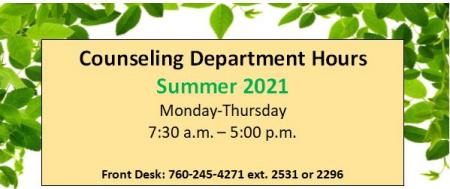 Vvc Counseling Victor Valley College